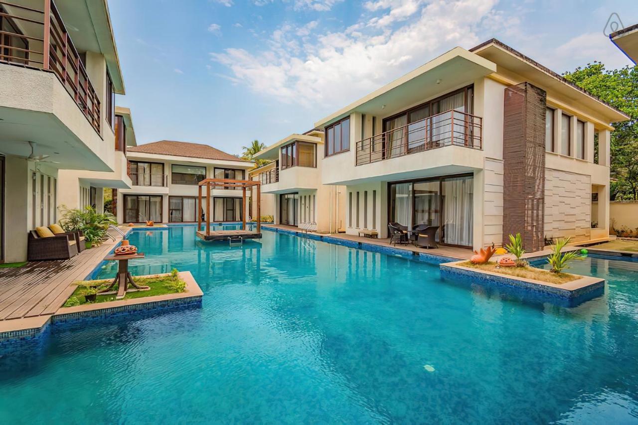 Ochre Villa- Luxury Property In Assagaon / Vagator Exterior photo